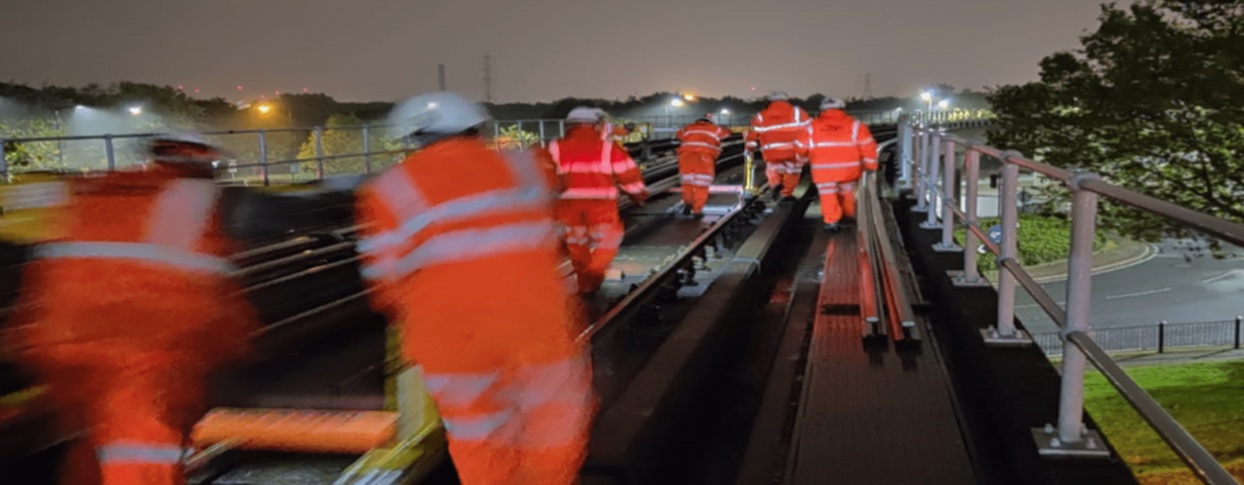 Docklands Light Railway Midweek Nights Campaign re-railing (Engineering Hours Only)