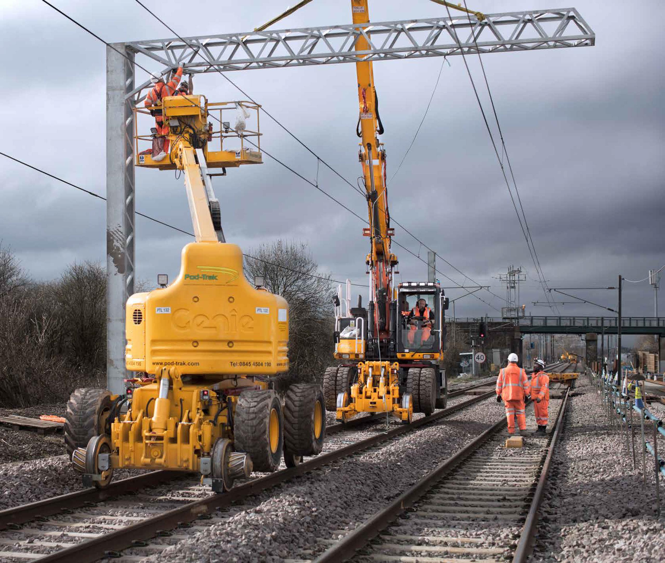 West Anglia Main Line (WAML) - Electrification - Pod-Trak